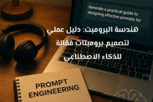 هندسة البرومبت: دليل عملي لتصميم برومبتات فعّالة للذكاء الاصطناعي